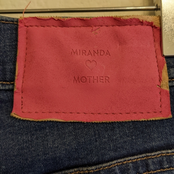 Mother Denim x Miranda Kerr The Audrey Jean Absolutely Positively Sz 24 Stretch - Picture 6 of 10